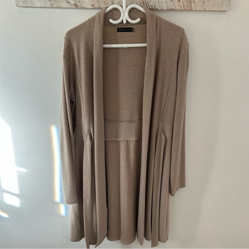 Cupshe Tan Women's Cardigan
